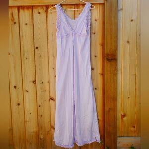 Vintage night lace dress fairy  pastel purple 💗 lingerie